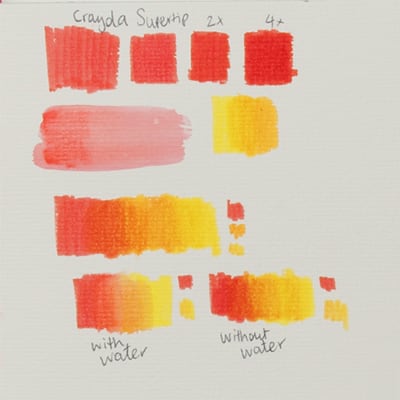 Crayola Supertips blending techniques.